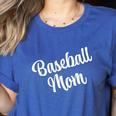 AS Tees Baseball Mom Mama Mommy Mother Women's Heather T-Shirt Heather True Royal AS Tees Baseball Mom Mama Mommy Mother Women's Heather T-Shirt Heather True Royal