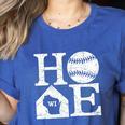 Vintage Baseball Home Wisconsin State Outline Baseball Mom Women's Heather T-Shirt Heather True Royal Vintage Baseball Home Wisconsin State Outline Baseball Mom Women's Heather T-Shirt Heather True Royal