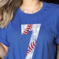 Vintage Baseball Mom 7 Jersey Baseball Favorite Player Women's Heather T-Shirt Heather True Royal Vintage Baseball Mom 7 Jersey Baseball Favorite Player Women's Heather T-Shirt Heather True Royal