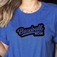Women's Baseball Softball Baseball Mom Baseball Women's Heather T-Shirt Heather True Royal Women's Baseball Softball Baseball Mom Baseball Women's Heather T-Shirt Heather True Royal