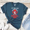 Act Like a Lady Scream Like a Baseball Mom Baseball Women's Heather T-Shirt Heather Deep Teal Act Like a Lady Scream Like a Baseball Mom Baseball Women's Heather T-Shirt Heather Deep Teal