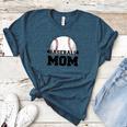 American Flag Patriotic Game Day Baseball Mom Women's Heather T-Shirt Heather Deep Teal American Flag Patriotic Game Day Baseball Mom Women's Heather T-Shirt Heather Deep Teal