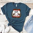 Ball Mom Leopard Ball Mom Baseball Mom Women's Heather T-Shirt Heather Deep Teal Ball Mom Leopard Ball Mom Baseball Mom Women's Heather T-Shirt Heather Deep Teal