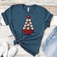 Baseball Christmas Tree Proud Baseball Mom Tee Women's Heather T-Shirt Heather Deep Teal Baseball Christmas Tree Proud Baseball Mom Tee Women's Heather T-Shirt Heather Deep Teal