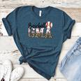 Baseball Gma Women BallPark Gma Baseball Mom Mother's Day Women's Heather T-Shirt Heather Deep Teal