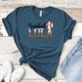 Baseball Lola Women BallPark Lola Baseball Mom Mother's Day Women's Heather T-Shirt Heather Deep Teal Baseball Lola Women BallPark Lola Baseball Mom Mother's Day Women's Heather T-Shirt Heather Deep Teal