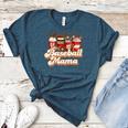 Baseball Mama Coffee Game Day Vibes Baseball Mom Women's Heather T-Shirt Heather Deep Teal Baseball Mama Coffee Game Day Vibes Baseball Mom Women's Heather T-Shirt Heather Deep Teal