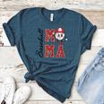 Baseball Mama Baseball Mom Game Day Senior Night Women's Heather T-Shirt Heather Deep Teal Baseball Mama Baseball Mom Game Day Senior Night Women's Heather T-Shirt Heather Deep Teal