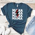 Baseball Mama Baseball Mom Women's Heather T-Shirt Heather Deep Teal