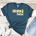 Baseball Mama Yellow Leopard Print Baseball Mom Gear Sports Women's Heather T-Shirt Heather Deep Teal Baseball Mama Yellow Leopard Print Baseball Mom Gear Sports Women's Heather T-Shirt Heather Deep Teal