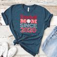 Baseball Mom Since 2020 Women's Heather T-Shirt Heather Deep Teal Baseball Mom Since 2020 Women's Heather T-Shirt Heather Deep Teal