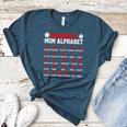 Baseball Mom Alphabet Parent Mama Player Game Sport Fan Women's Heather T-Shirt Heather Deep Teal Baseball Mom Alphabet Parent Mama Player Game Sport Fan Women's Heather T-Shirt Heather Deep Teal