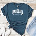 Baseball Mom Attitude Cute Baseball Mom's Sport And Athletic Premium Women's Heather T-Shirt Heather Deep Teal