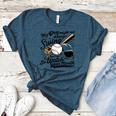 Baseball Mom My Boy Might Not Always Swing But I Do Women's Heather T-Shirt Heather Deep Teal Baseball Mom My Boy Might Not Always Swing But I Do Women's Heather T-Shirt Heather Deep Teal