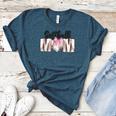 Baseball Mom Coquette Women Girls Baseball Mama Women's Heather T-Shirt Heather Deep Teal Baseball Mom Coquette Women Girls Baseball Mama Women's Heather T-Shirt Heather Deep Teal