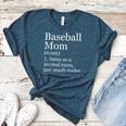 Baseball Mom Definition Sarcastic Sports Women's Heather T-Shirt Heather Deep Teal Baseball Mom Definition Sarcastic Sports Women's Heather T-Shirt Heather Deep Teal