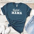 Baseball Mom Design Women's Heather T-Shirt Heather Deep Teal