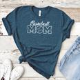 Baseball Mom Gameday Graphic Women's Heather T-Shirt Heather Deep Teal Baseball Mom Gameday Graphic Women's Heather T-Shirt Heather Deep Teal