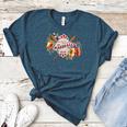 Baseball Mom With Garden Flowers Women's Heather T-Shirt Heather Deep Teal Baseball Mom With Garden Flowers Women's Heather T-Shirt Heather Deep Teal