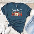 Baseball Mom Leopard Game Day Mom Life Mother's Day Women's Heather T-Shirt Heather Deep Teal Baseball Mom Leopard Game Day Mom Life Mother's Day Women's Heather T-Shirt Heather Deep Teal