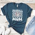 In My Baseball Mom Mama Era Leopard Mom Baseball Women's Heather T-Shirt Heather Deep Teal In My Baseball Mom Mama Era Leopard Mom Baseball Women's Heather T-Shirt Heather Deep Teal