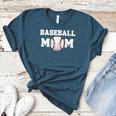 Baseball MOM Mother's Day Baseball Game Cheer Mom Women's Heather T-Shirt Heather Deep Teal Baseball MOM Mother's Day Baseball Game Cheer Mom Women's Heather T-Shirt Heather Deep Teal