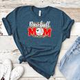 Baseball Mom Mother's Day For Mom Game Day Outfit Women's Heather T-Shirt Heather Deep Teal Baseball Mom Mother's Day For Mom Game Day Outfit Women's Heather T-Shirt Heather Deep Teal