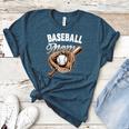Baseball Mom Baseball Player Women's Heather T-Shirt Heather Deep Teal Baseball Mom Baseball Player Women's Heather T-Shirt Heather Deep Teal