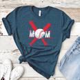 Baseball Mom Red Women's Heather T-Shirt Heather Deep Teal Baseball Mom Red Women's Heather T-Shirt Heather Deep Teal