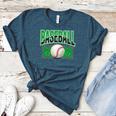 Baseball Mom Sports Green Women's Heather T-Shirt Heather Deep Teal Baseball Mom Sports Green Women's Heather T-Shirt Heather Deep Teal