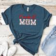 Baseball Mom Sporty Humor Women's Heather T-Shirt Heather Deep Teal
