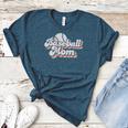 Baseball Mom Sporty Retro Baseball Team Momma Gray Women's Heather T-Shirt Heather Deep Teal Baseball Mom Sporty Retro Baseball Team Momma Gray Women's Heather T-Shirt Heather Deep Teal