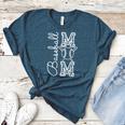 Baseball Mom Tee Leopard Mother's Day Grandma Women's Heather T-Shirt Heather Deep Teal Baseball Mom Tee Leopard Mother's Day Grandma Women's Heather T-Shirt Heather Deep Teal