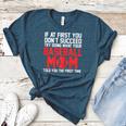 What Your Baseball Mom Told You The First Time Baseball Women's Heather T-Shirt Heather Deep Teal