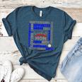 Baseball Mom Traits For Great Mothers Grey And Blue Women's Heather T-Shirt Heather Deep Teal