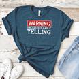 Baseball Mom Warning Uncontrollable Yelling Funny Sign Women's Heather T-Shirt Heather Deep Teal Baseball Mom Warning Uncontrollable Yelling Funny Sign Women's Heather T-Shirt Heather Deep Teal