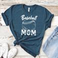 Baseball Mom For Women Family Matching Players Team Mommy Women's Heather T-Shirt Heather Deep Teal Baseball Mom For Women Family Matching Players Team Mommy Women's Heather T-Shirt Heather Deep Teal