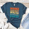 Baseball Moms Against Baseball Pants Groovy Softball Women's Heather T-Shirt Heather Deep Teal Baseball Moms Against Baseball Pants Groovy Softball Women's Heather T-Shirt Heather Deep Teal