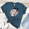 Baseball Moms Cute Take Me To The Ballpark Sports Athletic Women's Heather T-Shirt Heather Deep Teal