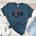 Baseball Softball Baseball Mom LOVE Baseball Women's Heather T-Shirt Heather Deep Teal Baseball Softball Baseball Mom LOVE Baseball Women's Heather T-Shirt Heather Deep Teal