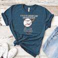 My Boy Might Not Always Swing Humors Baseball Mom Women's Heather T-Shirt Heather Deep Teal