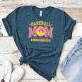 Coquette Baseball Mom Bow Like A Normal Mom But Mother's Day Women's Heather T-Shirt Heather Deep Teal