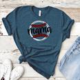 Custom Hustle Tball Tee Ball Baseball Mom Women's Heather T-Shirt Heather Deep Teal Custom Hustle Tball Tee Ball Baseball Mom Women's Heather T-Shirt Heather Deep Teal