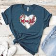 Cute Baseball Mom Heart Mother's Day Sport Mama Mom Life Women's Heather T-Shirt Heather Deep Teal Cute Baseball Mom Heart Mother's Day Sport Mama Mom Life Women's Heather T-Shirt Heather Deep Teal