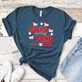 Cute Ducks On The Pond Cute Baseball Mom T-Shirt Women's Heather T-Shirt Heather Deep Teal