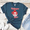 Cute Love Baseball BigLeague Babe Hot Baseball Mom Women's Heather T-Shirt Heather Deep Teal