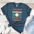 I Didn't Plan On Becoming a Baseball Mom Baseball Player Women's Heather T-Shirt Heather Deep Teal I Didn't Plan On Becoming a Baseball Mom Baseball Player Women's Heather T-Shirt Heather Deep Teal