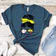 Ecuador Baseball Mom Ecuadorian Baseball Girl Women's Heather T-Shirt Heather Deep Teal