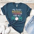 My Favorite Baseball Player Calls Me Mom Baseball Mom Premium Women's Heather T-Shirt Heather Deep Teal My Favorite Baseball Player Calls Me Mom Baseball Mom Premium Women's Heather T-Shirt Heather Deep Teal