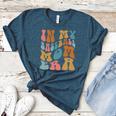 Groovy In My Baseball Mom Era Softball Game Day Women's Heather T-Shirt Heather Deep Teal Groovy In My Baseball Mom Era Softball Game Day Women's Heather T-Shirt Heather Deep Teal